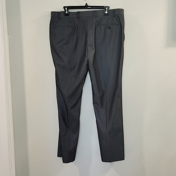 Calvin Klein~ NWOT Dark Grey Dress Pants Size 38x30 - Picture 4 of 6